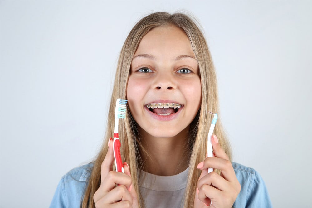 preventing tooth decay with braces
