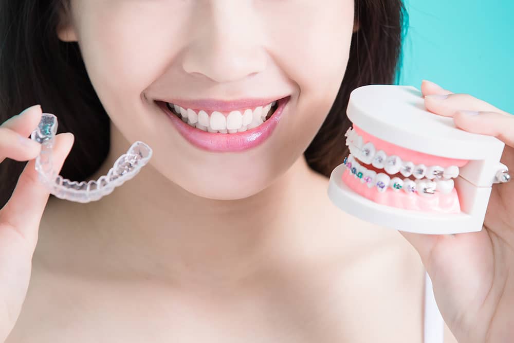 Learn more about athletes using Invisalign or Braces.